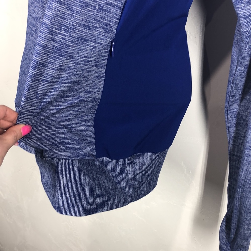 Adidas Blue Pullover Jacket Size Small - image 8